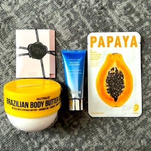 Bum Bum Brazilian body butter cream🌞 V&R Flower-bomb Dr Brandt Bundle